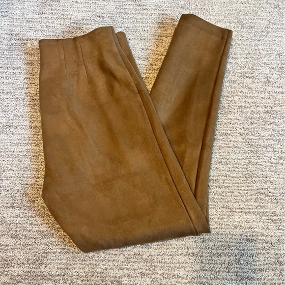NWOT Loft Faux Suede Leggings - Picture 6 of 10